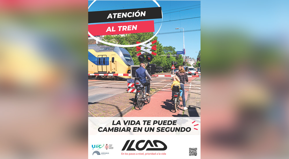 ILCAD 2024: la Fundacin participa en la campaa de sensibilizacin sobre seguridad en los pasos a nivel